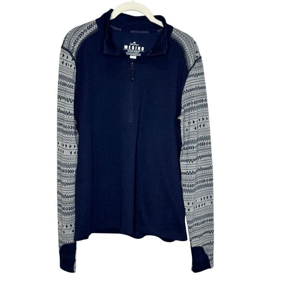 Terramar Woolskins Base Layer Top Women Size Large Midweight Merino Wool Blend - Picture 1 of 8